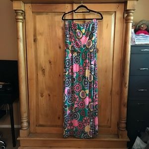 NWOT Fashion to Figure Strapless Maxi Dress